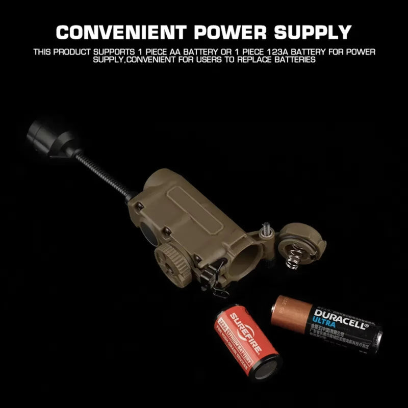 Sidewinder Helmet Lamp with IR and Flashlight Color Light, Strobe Light Head IFF Auxiliary Light for Airsoft Hunting Fishing - V.I.P Digital Presence