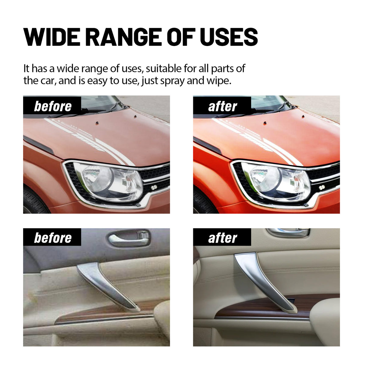 Diamond Car Coat Spray, Car Paint Maintenance Refurbished Paint Surface Cleaning Decontamination Brightening Polishing Coating Spray - V.I.P Digital Presence