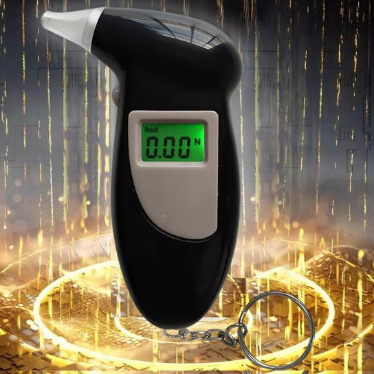 KT-68AS Three color Backlight Display Digital LCD Display Breathing Fat Burning Breath Acetone Tester - V.I.P Digital Presence