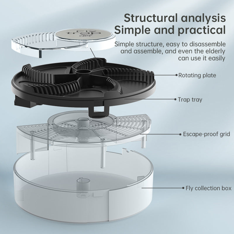Fly Trap: Automatic, Removable Pest Catcher for Household & Kitchen - V.I.P Digital Presence