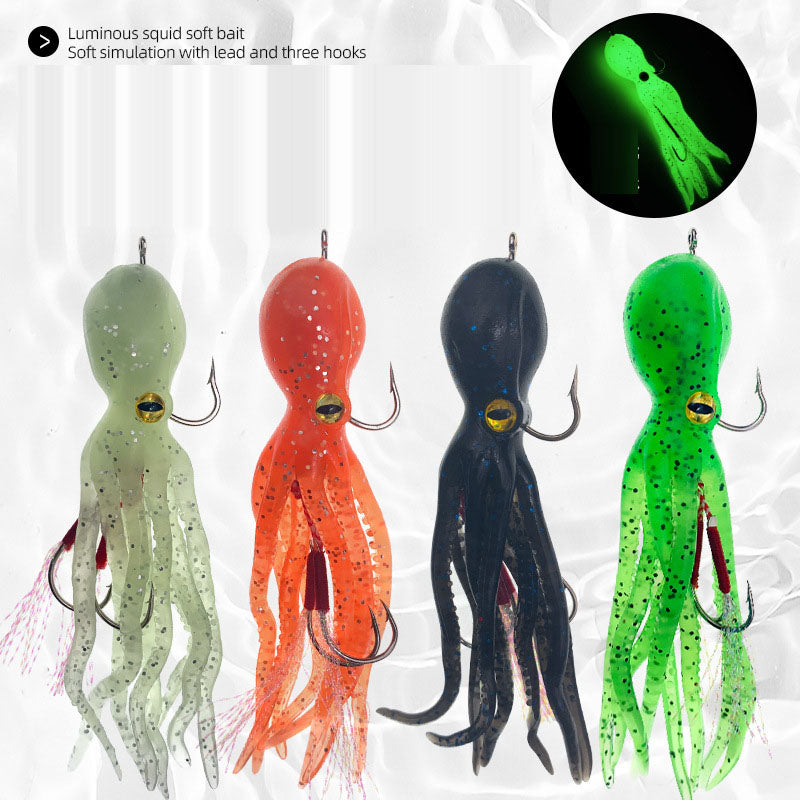Biomimetic Octopus Squid Octopus Soft Bait 11cm - V.I.P Digital Presence