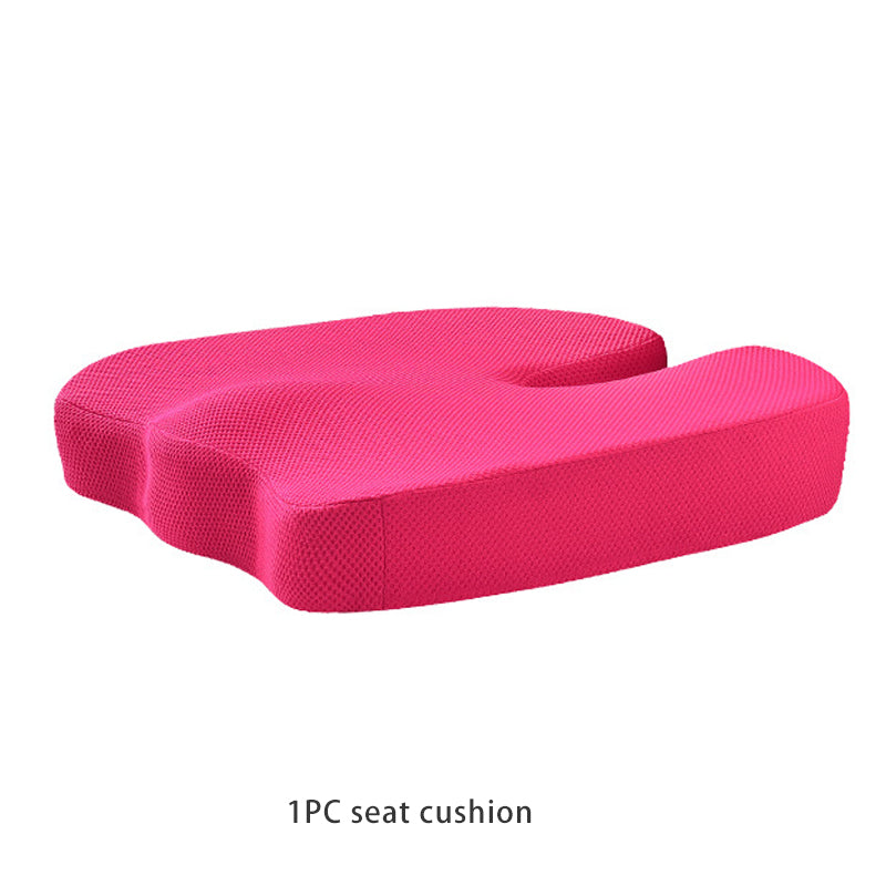 Summer Office Cushion Lumbar Back Support One Set Of Sedentary Gods Memory Foam Seat Cushion Chair Pad - V.I.P Digital Presence