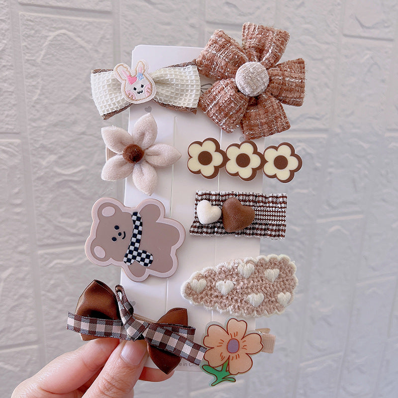 Autumn And Winter New Hair Accessories Hair Clip Girls Headdress Cute Plush Hair Side Clip - V.I.P Digital Presence