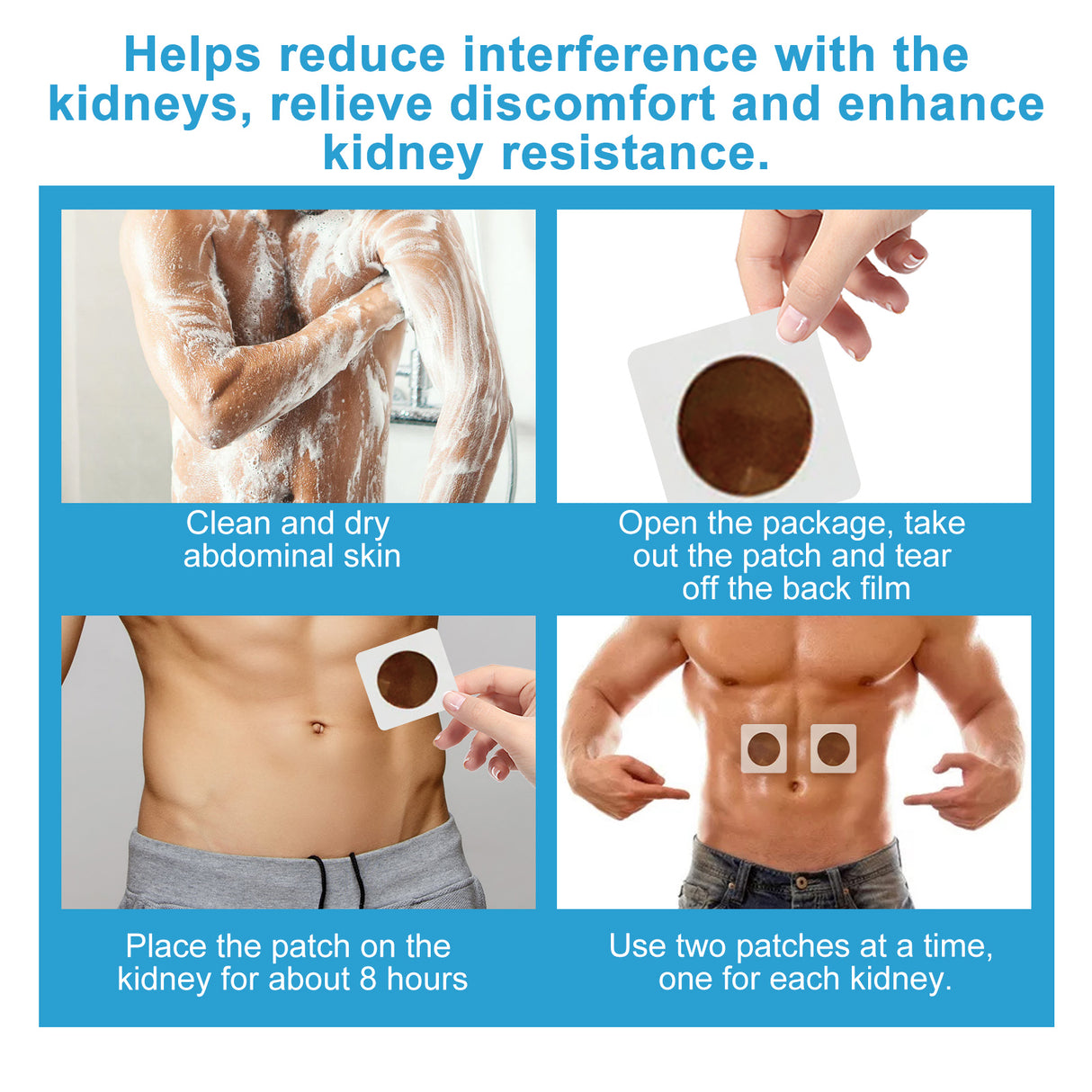 Body Care Patch, Ease Back Pain And Discomfort Lock Yang Kidney Health Body Care Patch - V.I.P Digital Presence