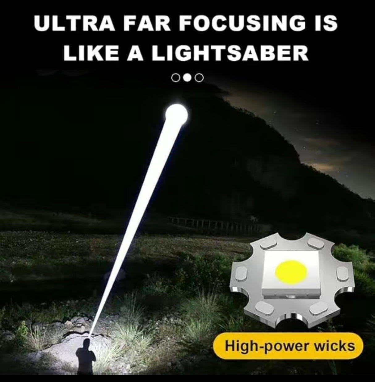 PowerBeam X4 Flashlight