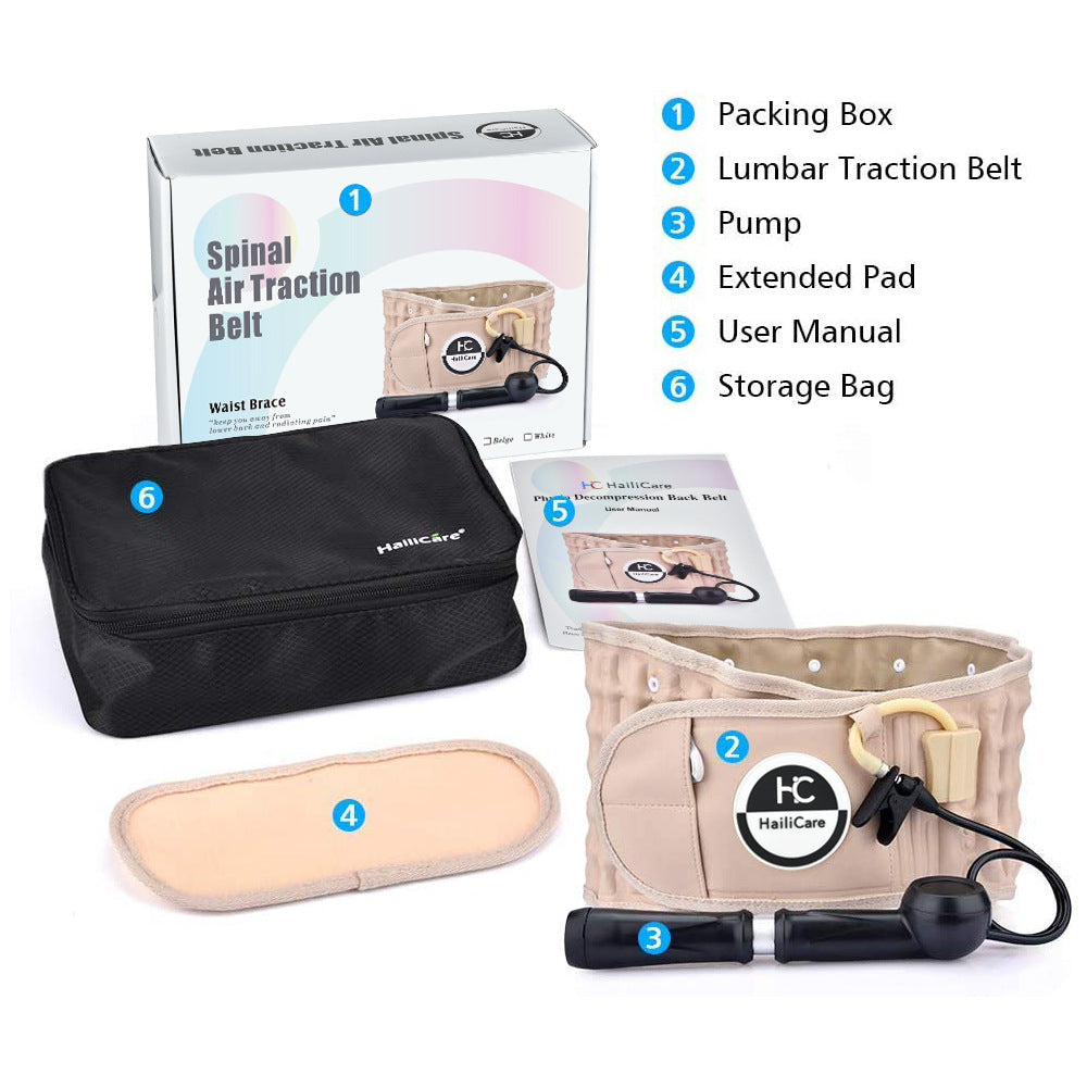 HailiCare Inflatable Belt Waist Retractor Home Waist Support Fixed Belt Health Supplies - V.I.P Digital Presence