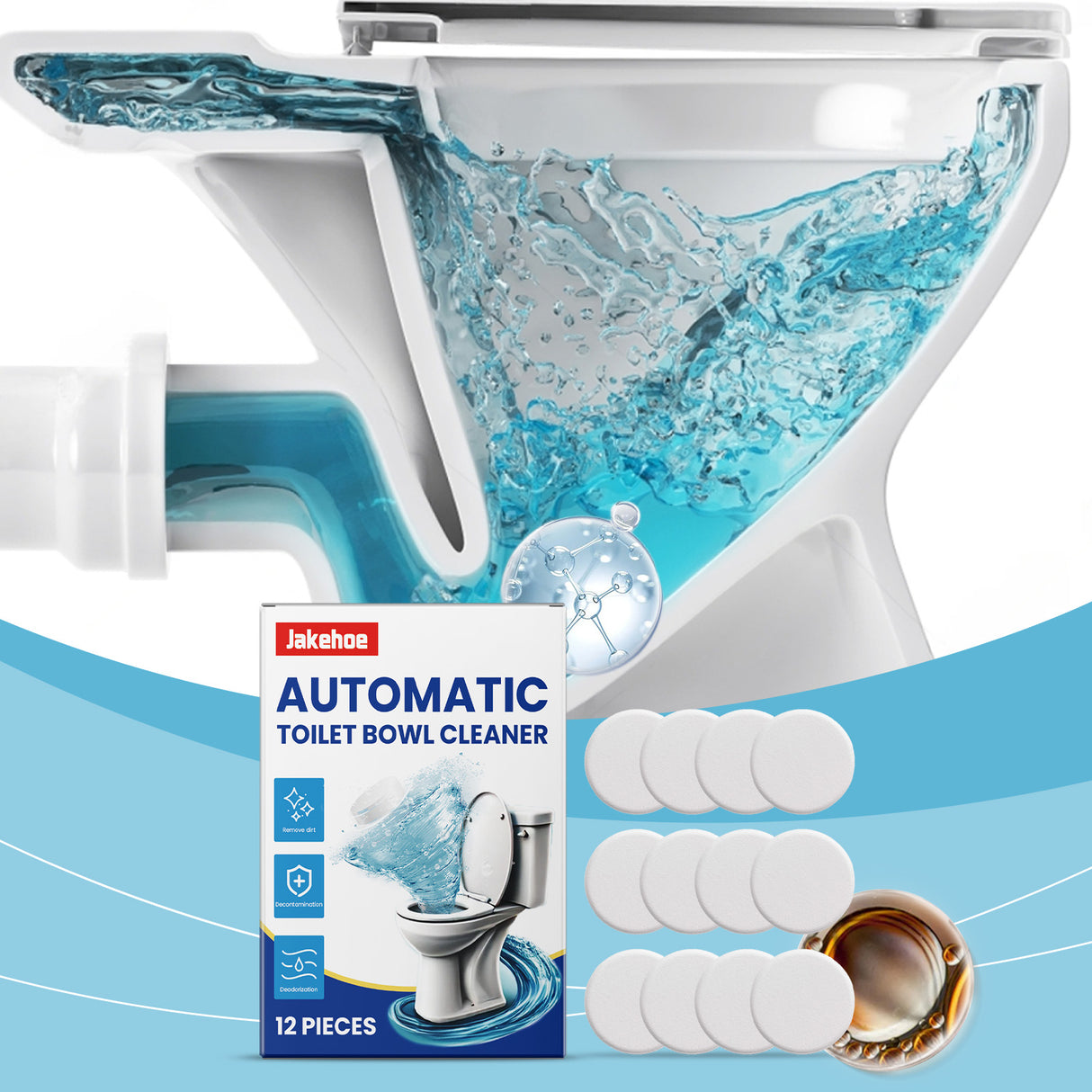 Toilet Decontamination Effervescent Tablet Decontamination Urine Stain Toilet Decontamination Deodorant Toilet Decontamination Effervescent Tablet - V.I.P Digital Presence