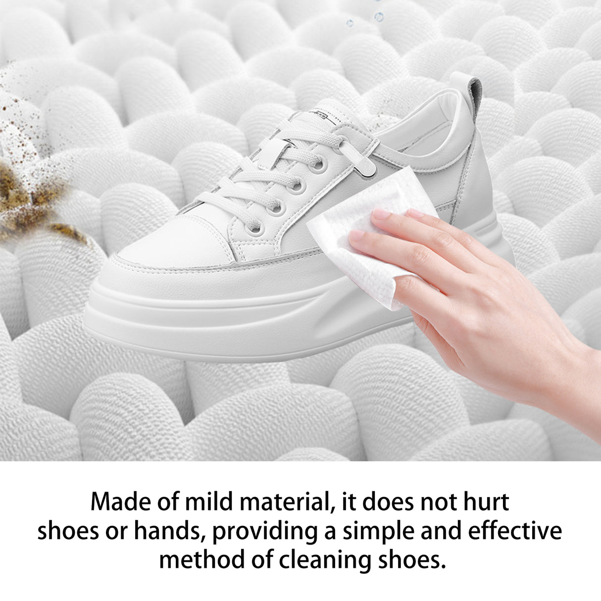 Sneakers Wipes, Small White Shoes Clean Stains Yellow Shoe Edge Decontamination Wash Free White Clean - V.I.P Digital Presence