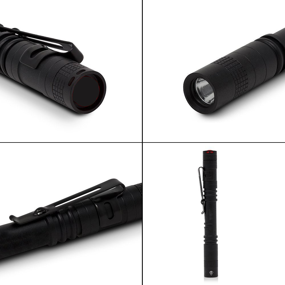 Mini LED flashlight Pen light Portable Torch 1 Switch Mode led flashlight For the dentist and for Camping Hiking Out - V.I.P Digital Presence