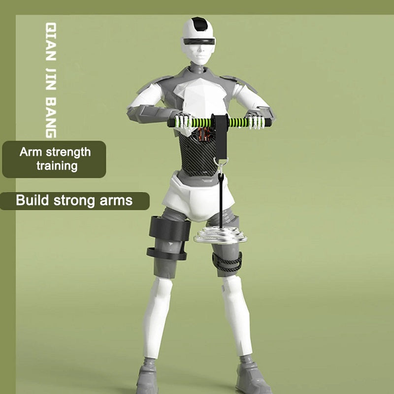 Forearm Strength Trainer Arm Workout Wrist Training Roller Muscle Exercises Bar Waist Roller Equipment Gym Fitness Accessories - V.I.P Digital Presence