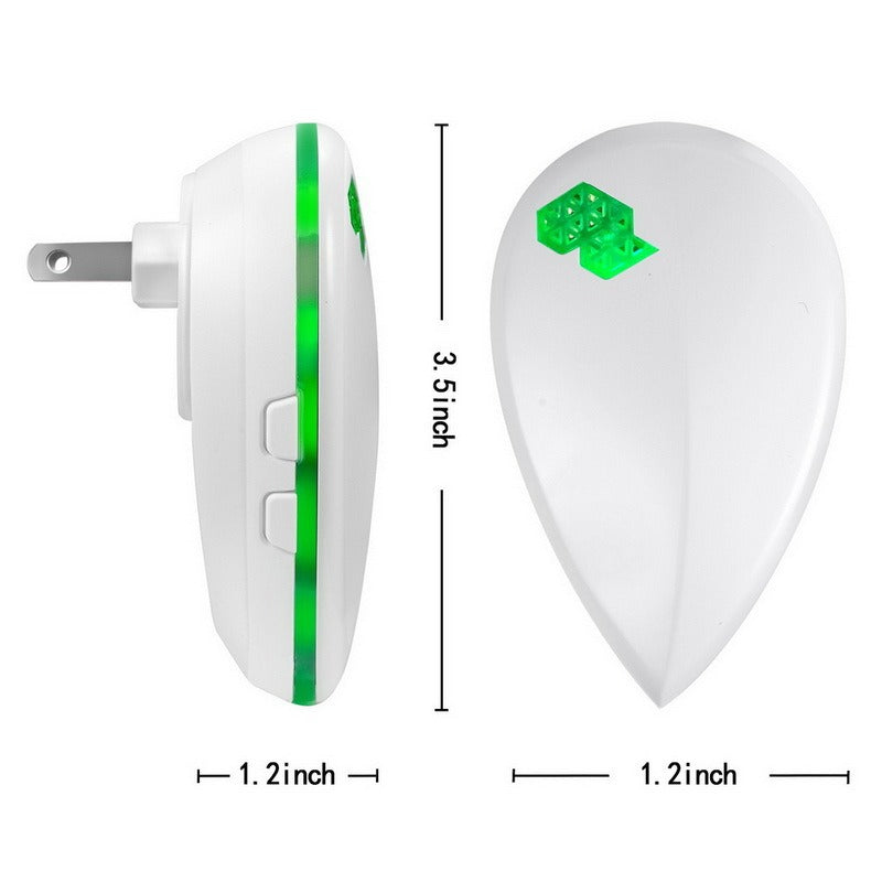 Ultrasonic mosquito repellent Indoor plug-in multi-functional insect repellent LED night light mouse repellent - V.I.P Digital Presence