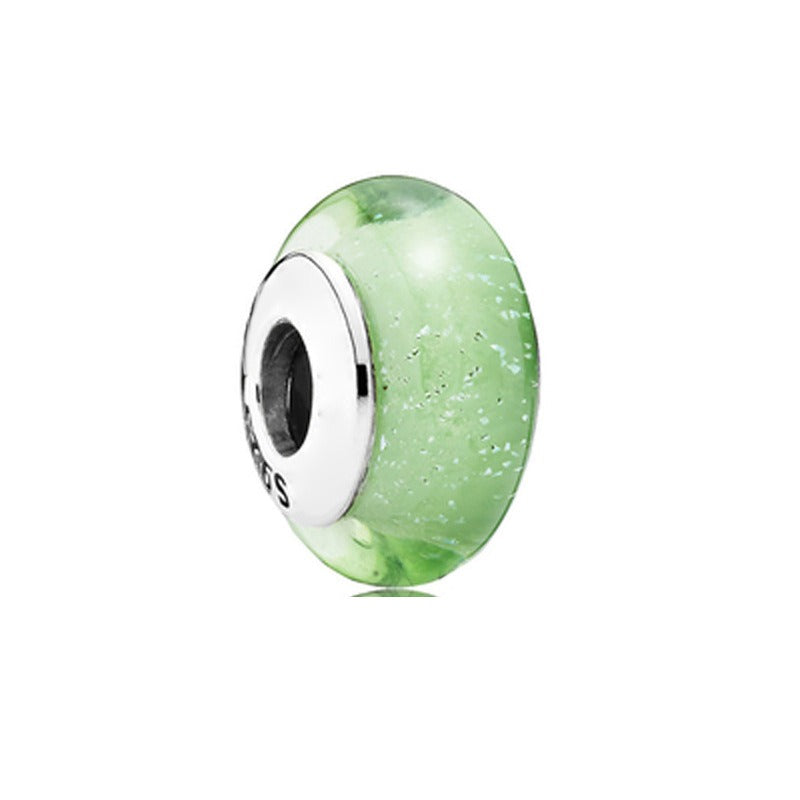 Platinum Di Love Rainbow Glass Beads Hanging Beads DIY Accessories Beads - V.I.P Digital Presence