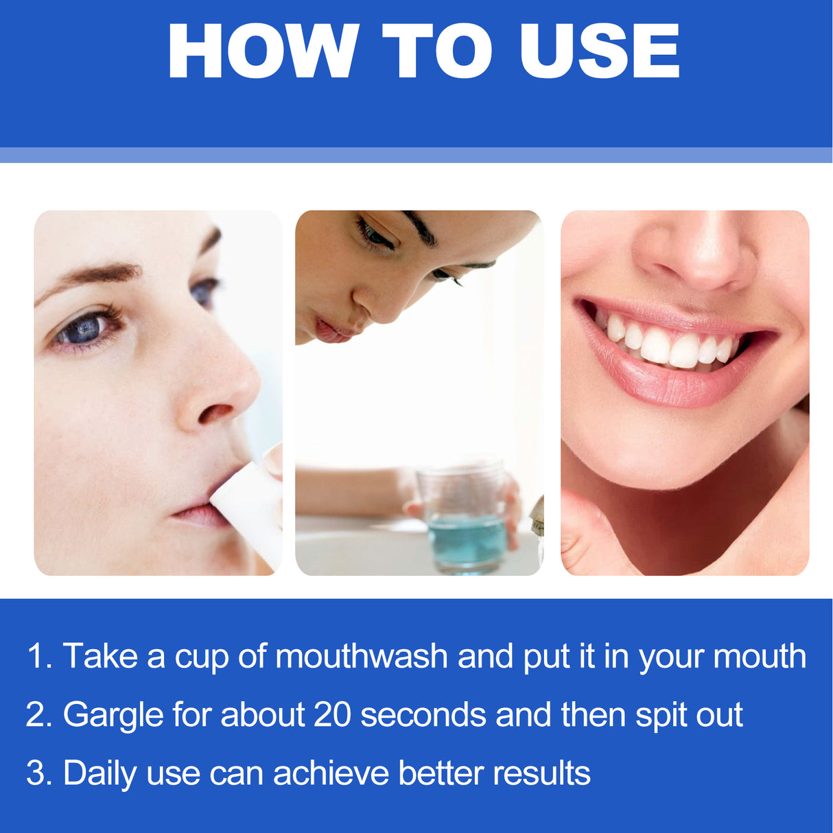 Whitening Mouthwash, Clean Stains Oral Care Fresh Breath Mouthwash - V.I.P Digital Presence