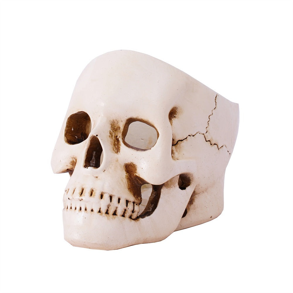 Hollow skull candle holder desktop storage ornament - V.I.P Digital Presence