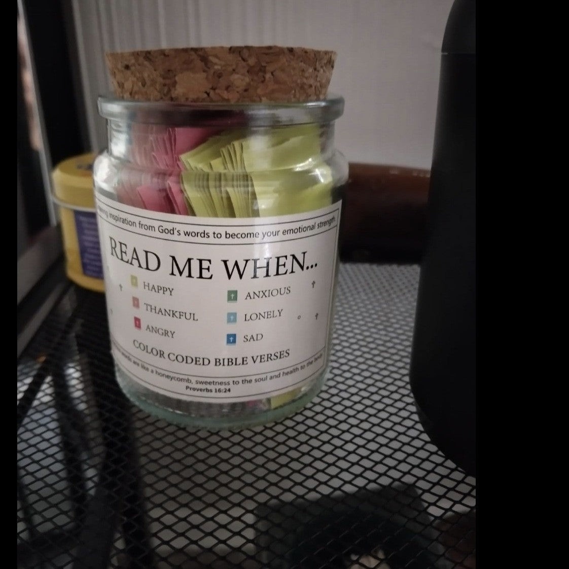 Bible Verses in a Jar, Christian Gifts, Prayer Gifts - V.I.P Digital Presence