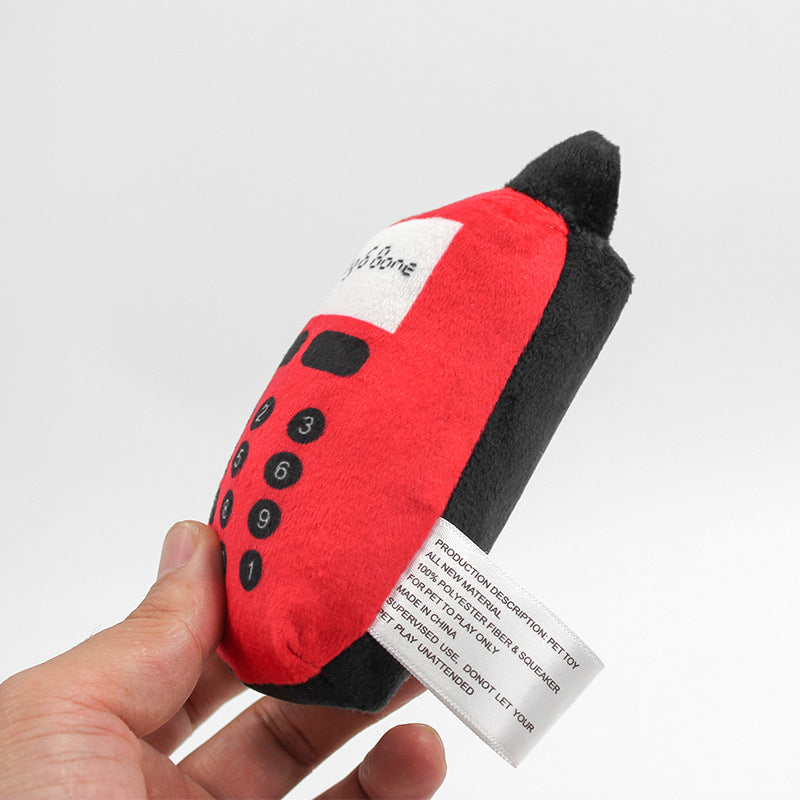 Blue Super Soft Phone Dog Sound Toy Training Interactive Toy Biting and Tearing Toy Cat Teasing Toy - V.I.P Digital Presence