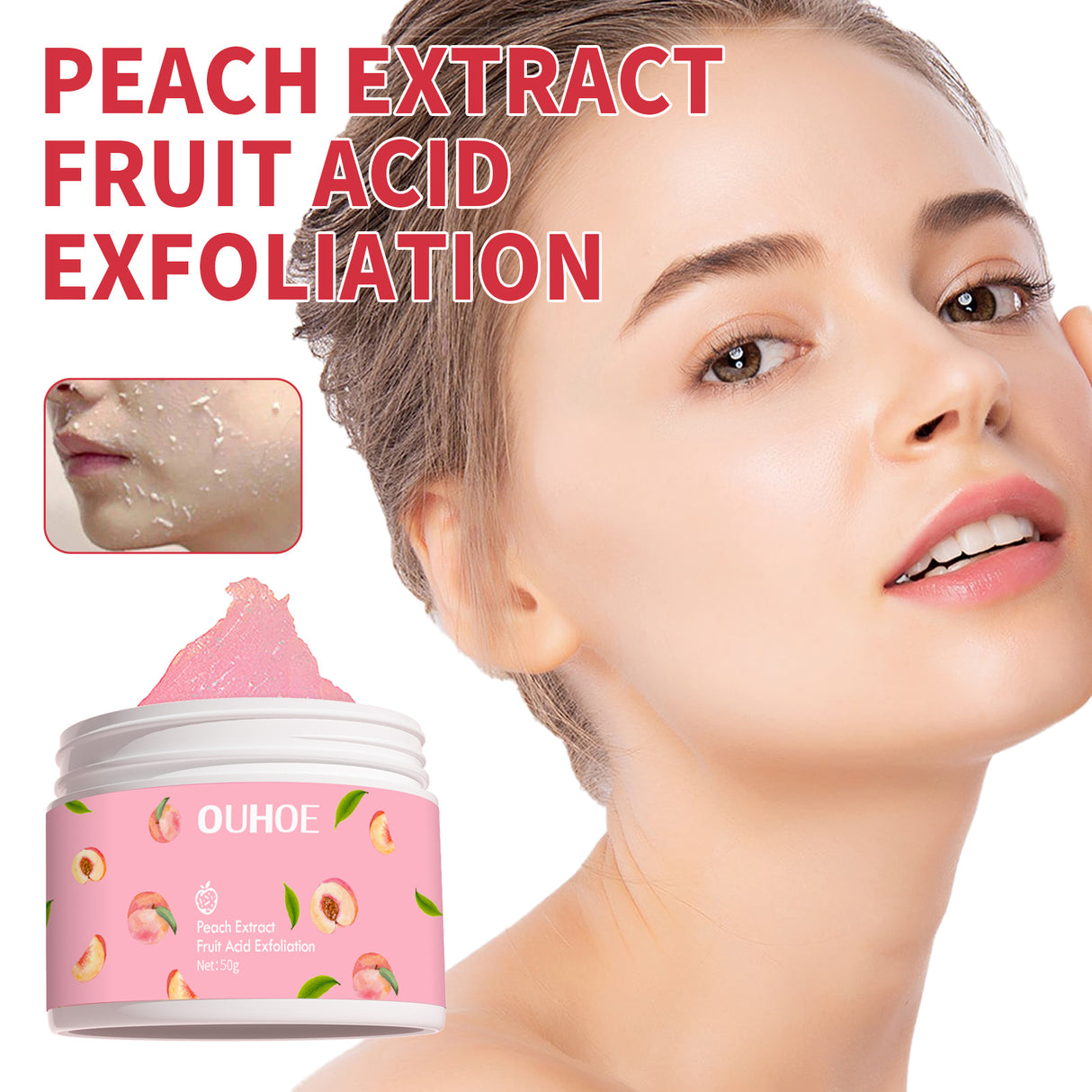 Whitening Exfoliating Face Cream, Cleans Skin Pores, Exfoliates, Tightens, Moisturizes And Brightens Face Cream - V.I.P Digital Presence