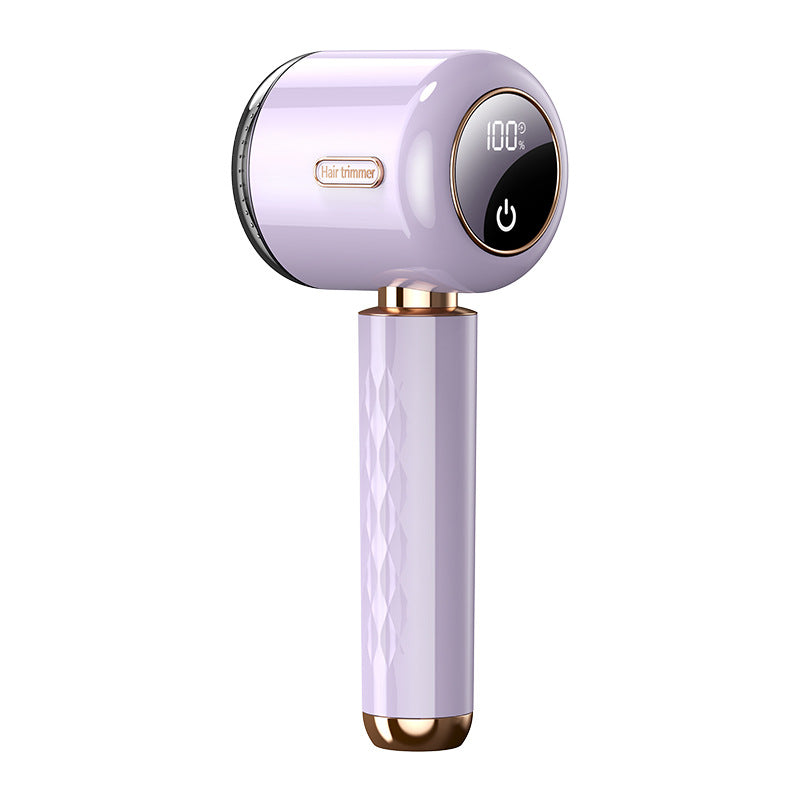 Fuzz Trimmer with Digital Display for Home Use, Rechargeable Sweater Defuzzer and Hair Remover 2-in-1 - V.I.P Digital Presence