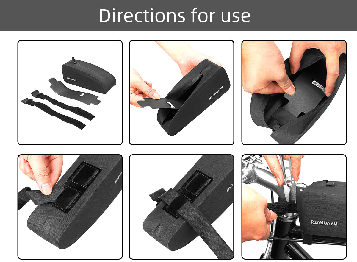Waterproof Bicycle Bag Top Tube Head Bag Road Bike Front Beam Bag Mountain Bike Bag Saddle Bag Accessories