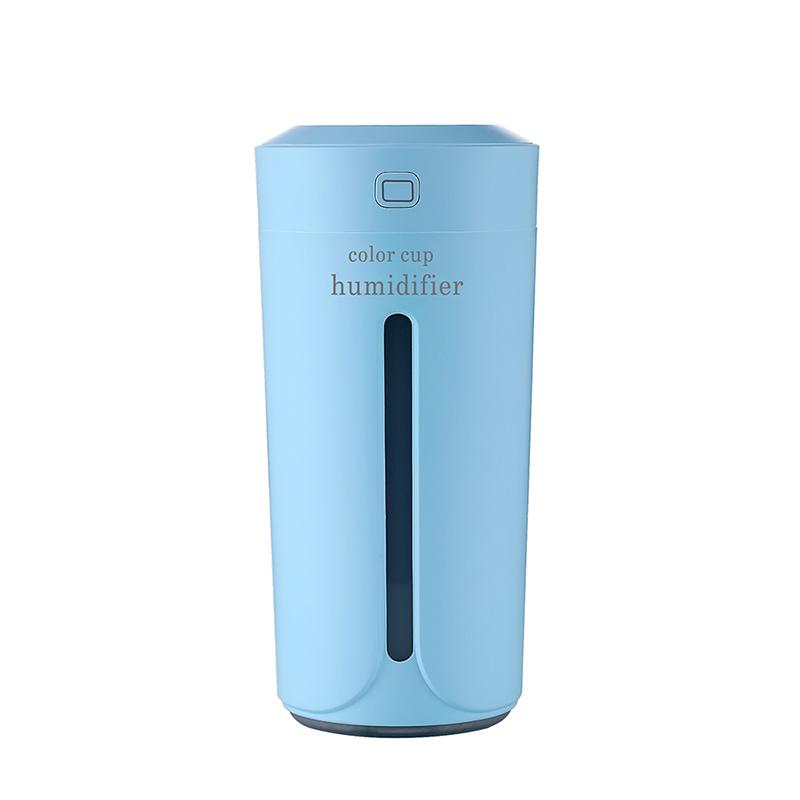 Color Cup USB Air Humidifier for Home Car Ultrasonic Mini Aroma Diffuser Air Purifier with LED Lights - V.I.P Digital Presence