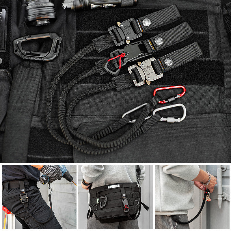 Func. tool rope, equip. tools, phone anti-loss hooks, bag & pant dec. ropes - V.I.P Digital Presence