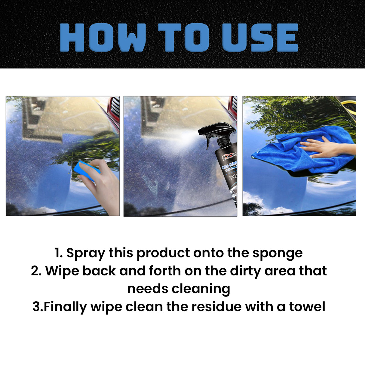 Automotive Ceramic Coating Spray, Car Refurbishment Car Paint Brightening Decontamination Polishing Refurbished Ceramic Spray - V.I.P Digital Presence