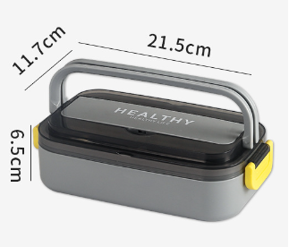 Microwave-heatable 316 stainless steel sealed single-layer compartment insulation lunch box lunch box bento box - V.I.P Digital Presence