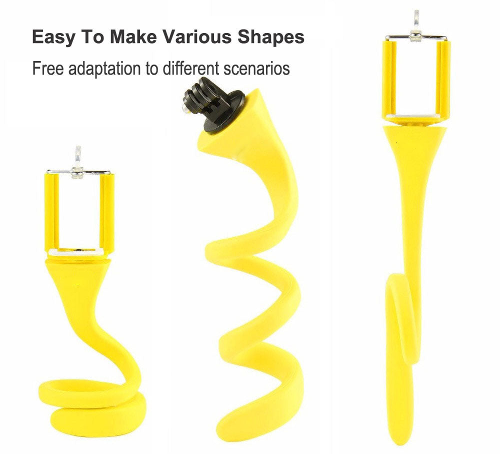 Flexible selfie stick monopod wireless Bluetooth tripod monkey holder for GoPro iPhone camera phone car bicycle universal - V.I.P Digital Presence