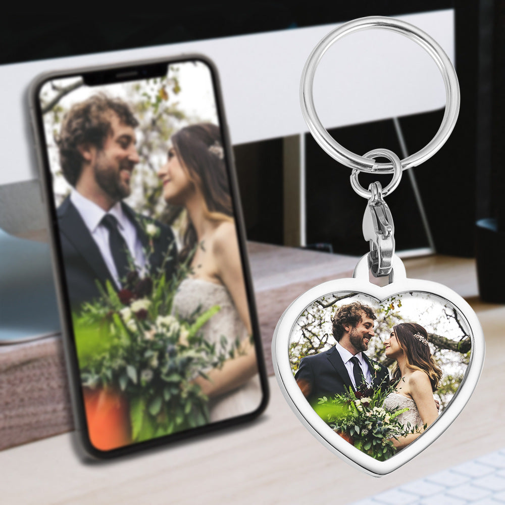 New Keychain Photo Custom Photo Box Ornament Photo Keychain Custom - V.I.P Digital Presence