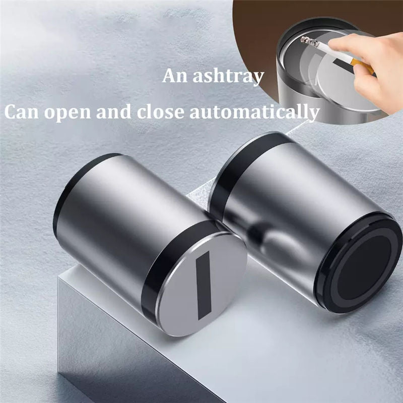 Creative smart car household desktop ashtray automatic opening and closing switch infrared induction ashtray - V.I.P Digital Presence