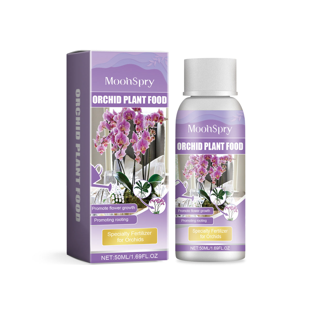 Orchid Plant Growth Agent Flower Green Plant Special Nutrient Solution For Orchid Pot Common - V.I.P Digital Presence