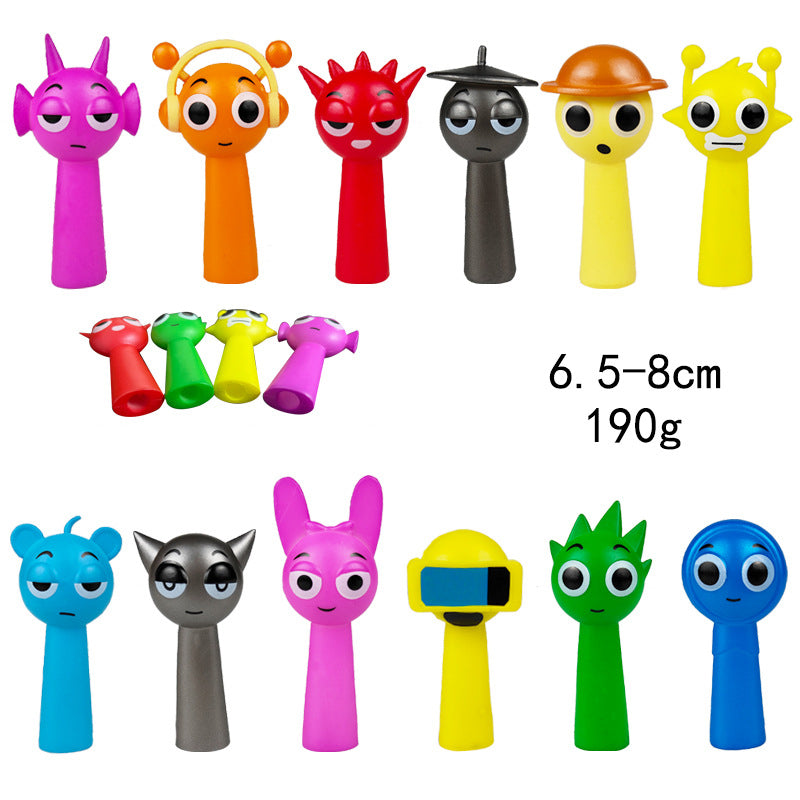 Rhythm Box Hand Office Boy Depler Simon Jevin Music Game Peripheral Model Ornament - V.I.P Digital Presence