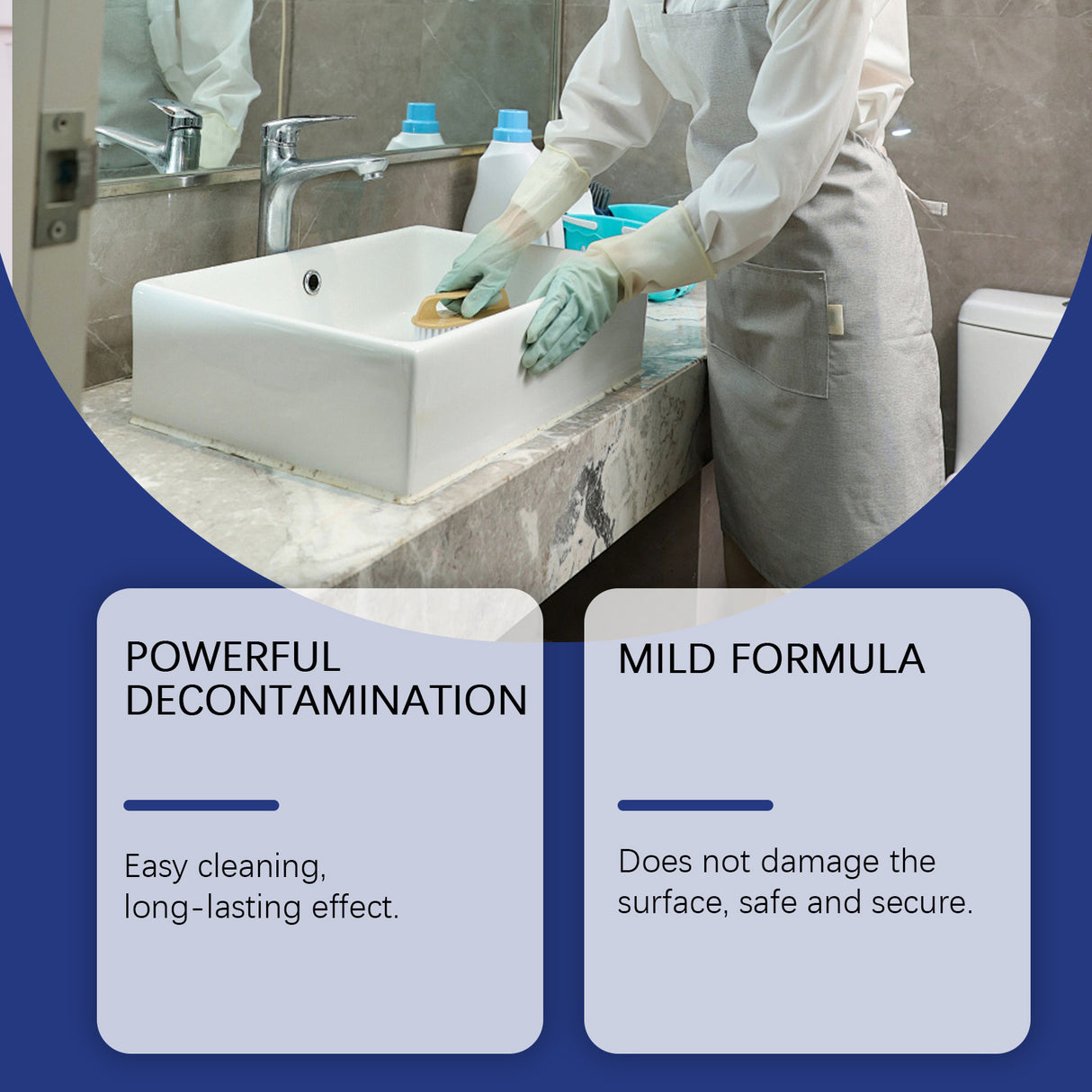 Bathroom Sink Stainless Steel Cleaner Shower Room Glass Scale Decontaminating Cleaner Bathtub - V.I.P Digital Presence