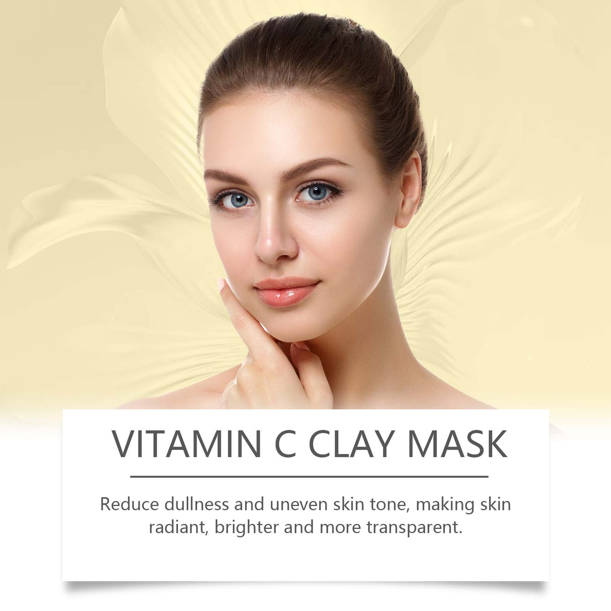 Turmeric Vitamin C Mud Mask Gently Cleans And Nourishes Skin, Moisturizes Skin And Locks Water