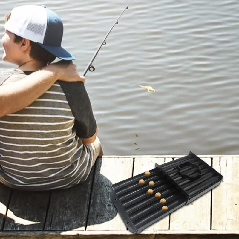 Boilie Roller Black Boilie Rolling Table Portable Funny Bait Maker Ball Making Fishing Pond Ball Bait Molding Machine Round Bait - V.I.P Digital Presence