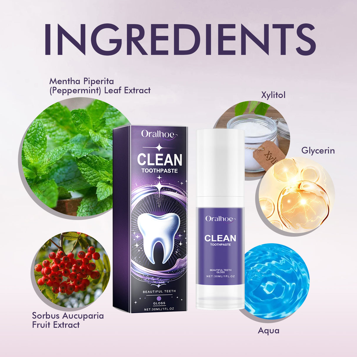 Clean Toothpaste, Teeth Yellow Stains Breath Care Mouth Clean White Toothpaste - V.I.P Digital Presence