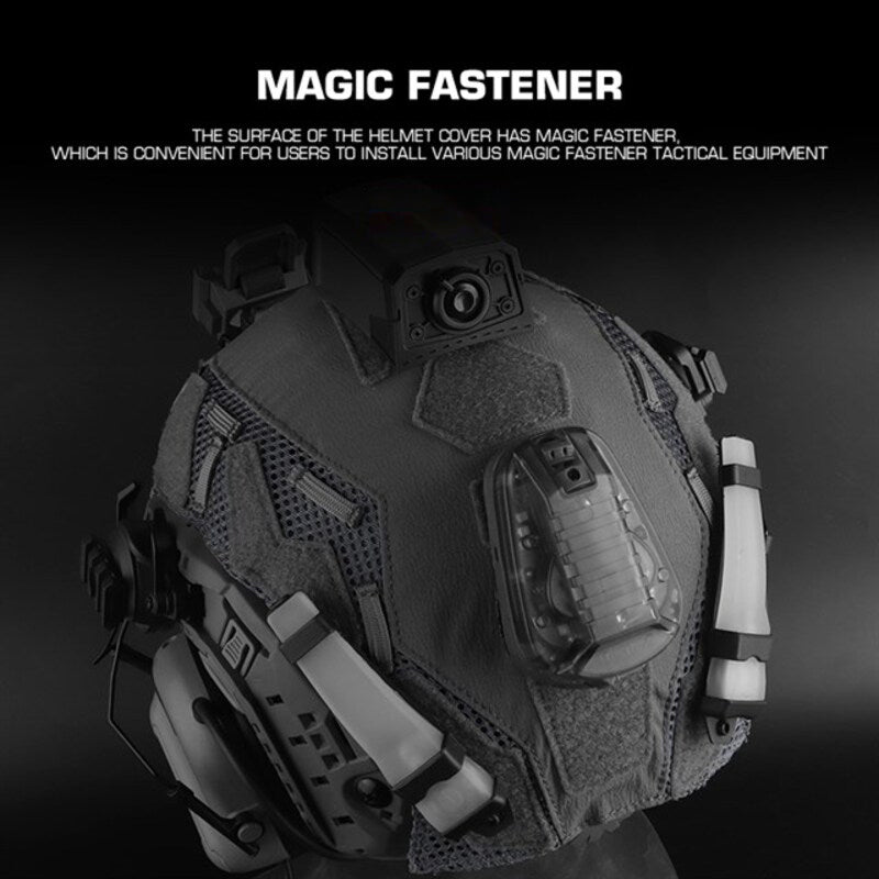 FAST SF Ultra-high Cut Camouflage Helmet Cover (Medium Size, M) - V.I.P Digital Presence