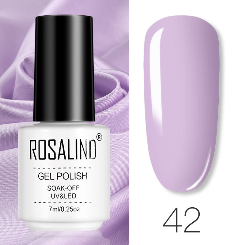 ROSALIND Gel Polish Set Manicure for Nails Semi Permanent Vernis top coat UV LED Gel Varnish Soak Off Nail Art Gel Nail Polish - V.I.P Digital Presence