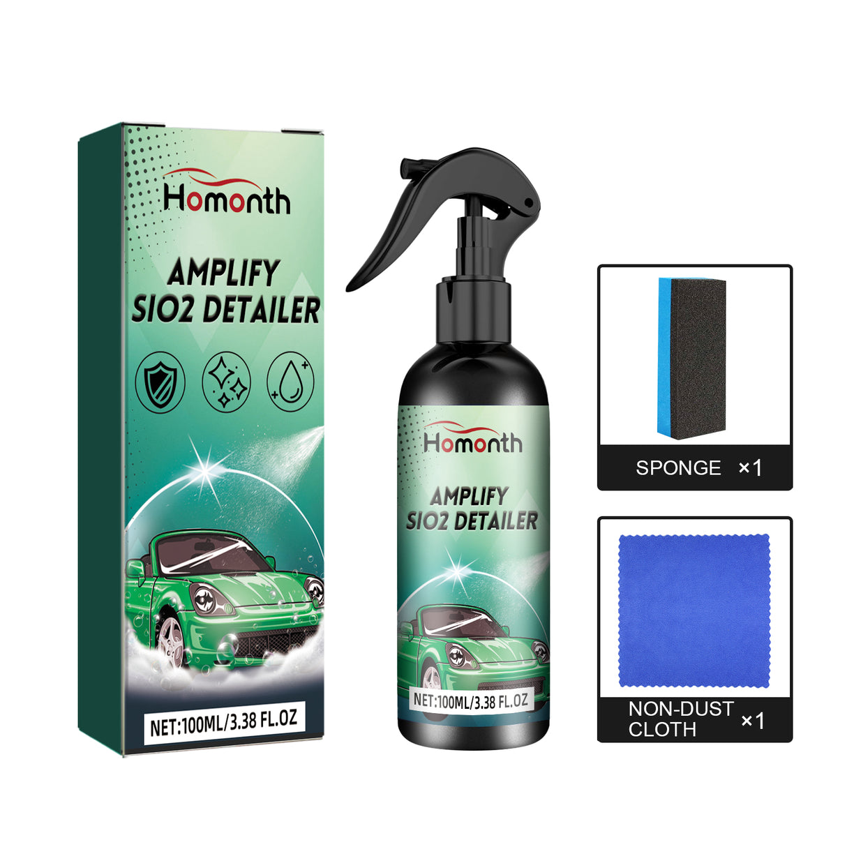 Car Cleaning And Brightening Spray Car Scratch Stain Cleaning Coating Refinish Polishing Decontamination Wax - V.I.P Digital Presence