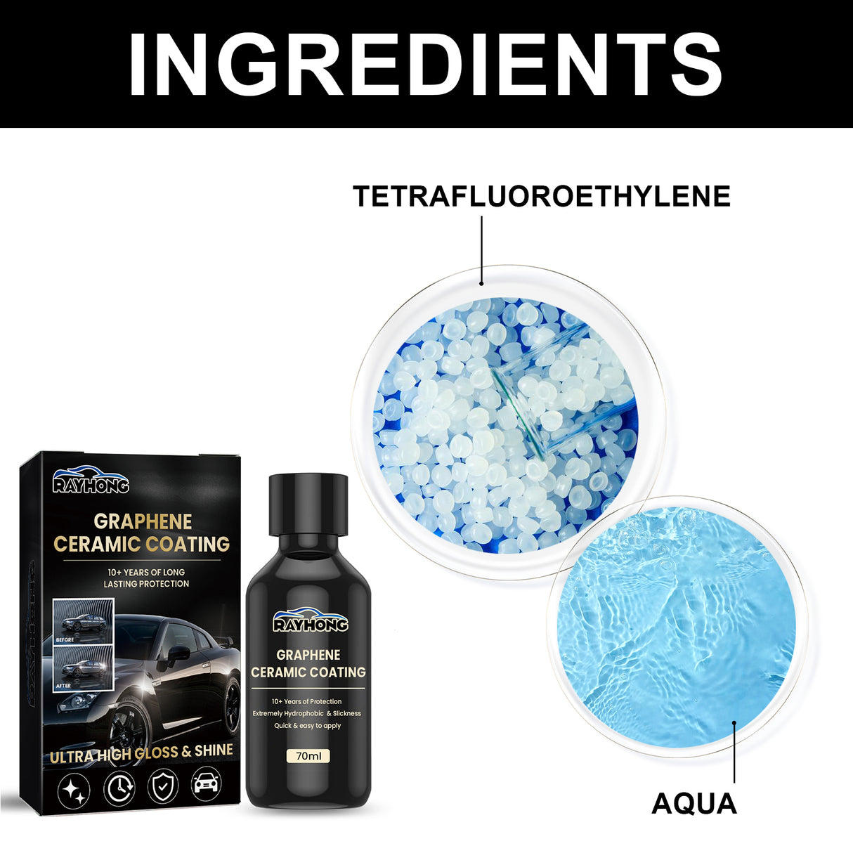 Graphene Ceramic Coating, Super Water Plating Crystal Coating Waterproof Coating Sealing Glaze Maintenance Car Paint - V.I.P Digital Presence