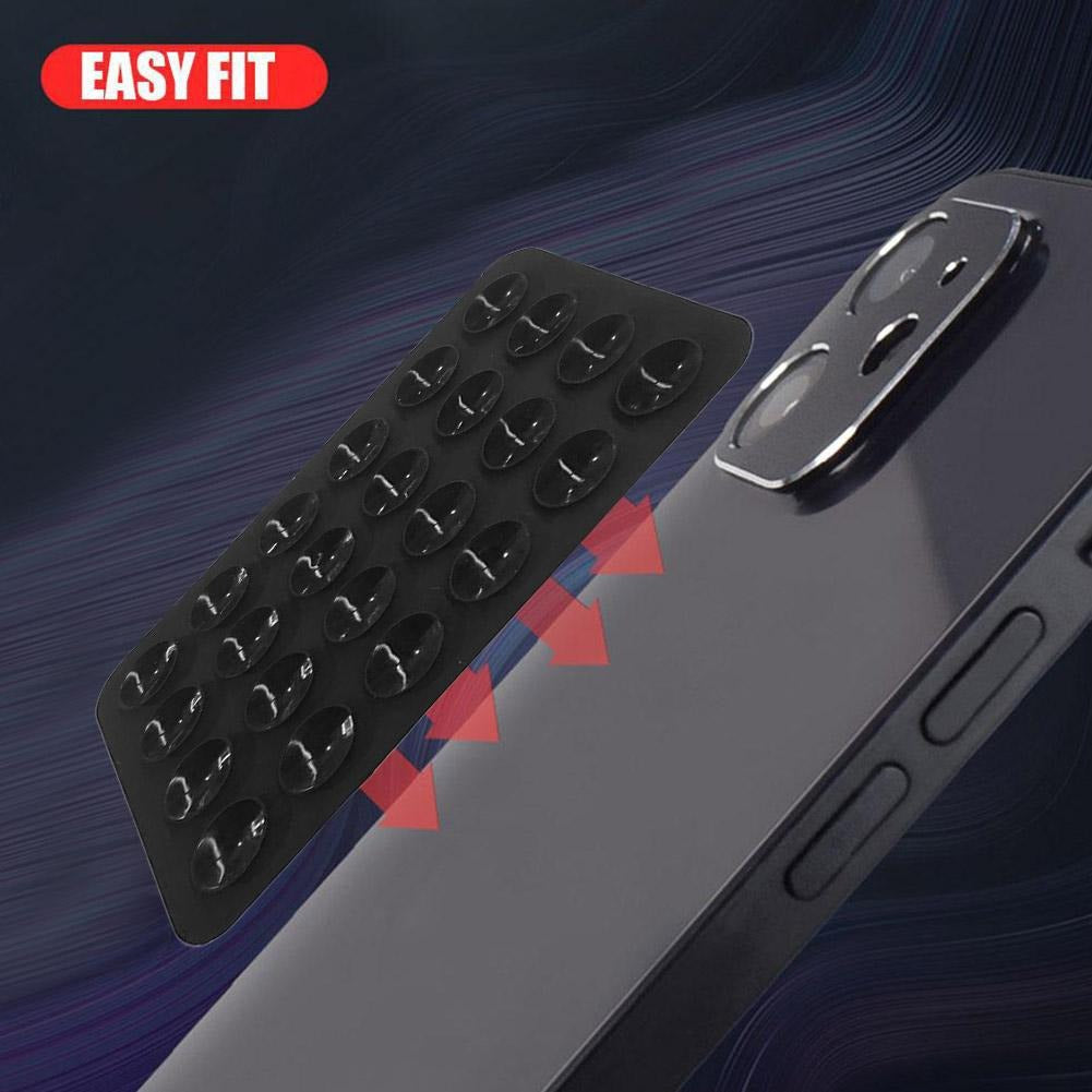 Thickened new mobile phone silicone suction cup 24 square suction cups mobile phone leather case silicone suction cup - V.I.P Digital Presence