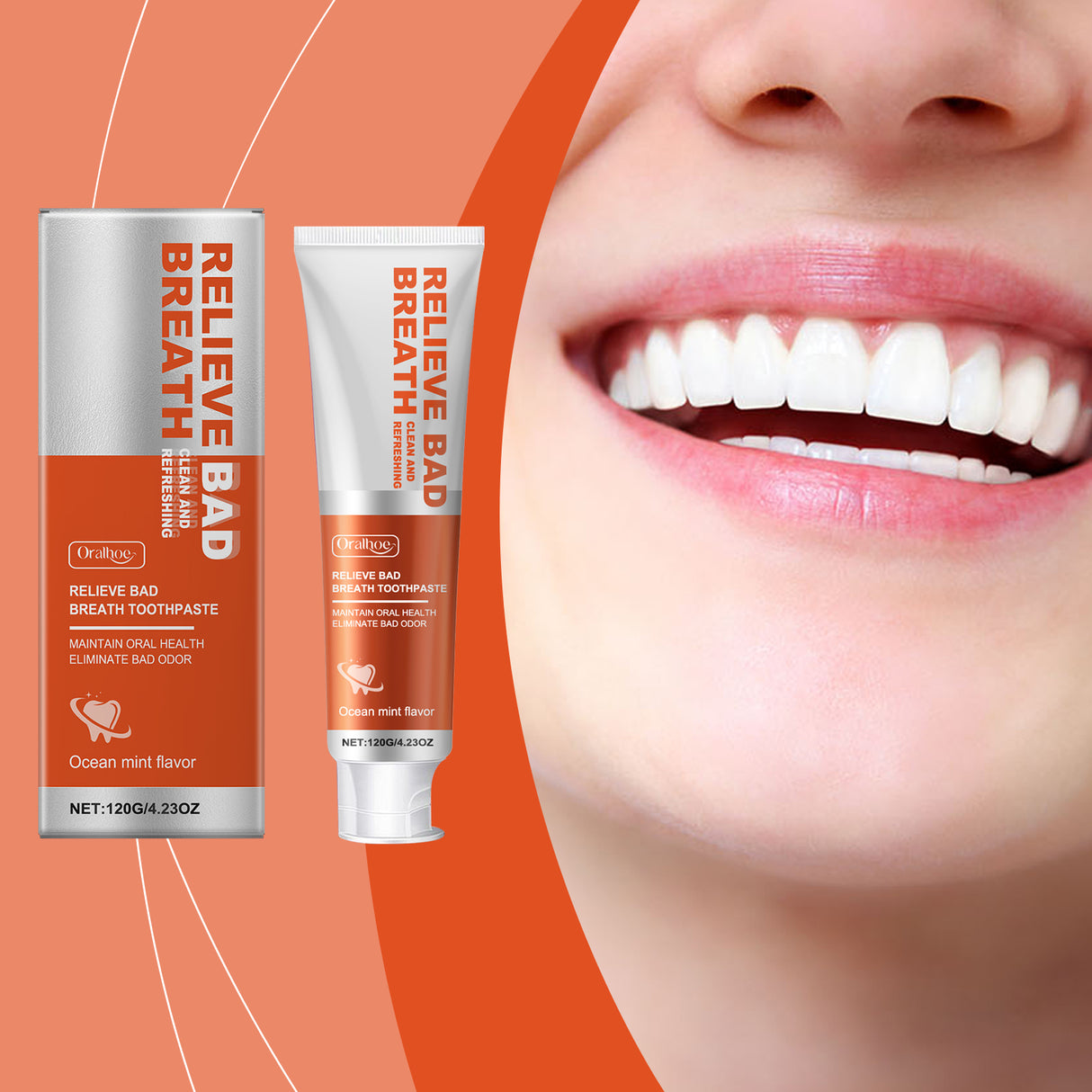 Clean Toothpaste Gentle Clean Care Teeth Bright Fresh Mint Oral Care Toothpaste - V.I.P Digital Presence