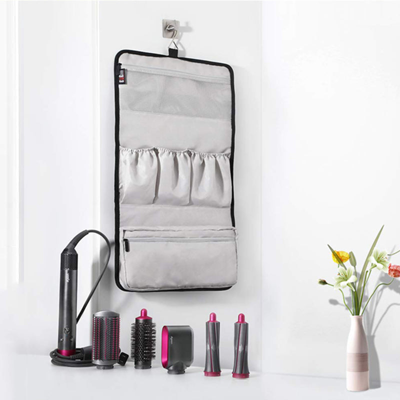 Large - capacity dustproof travel bag for Dyson Pre - Styling Dryer, fits curling barrels. - V.I.P Digital Presence