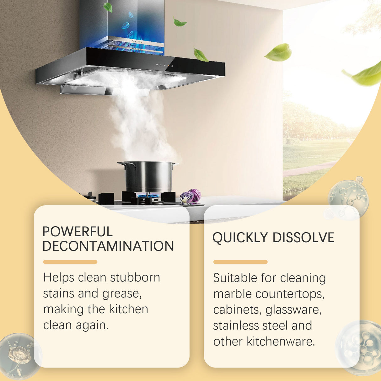 Multi-Purpose Foam Cleaner Cleans Grease And Dirt From Kitchen Countertops - V.I.P Digital Presence