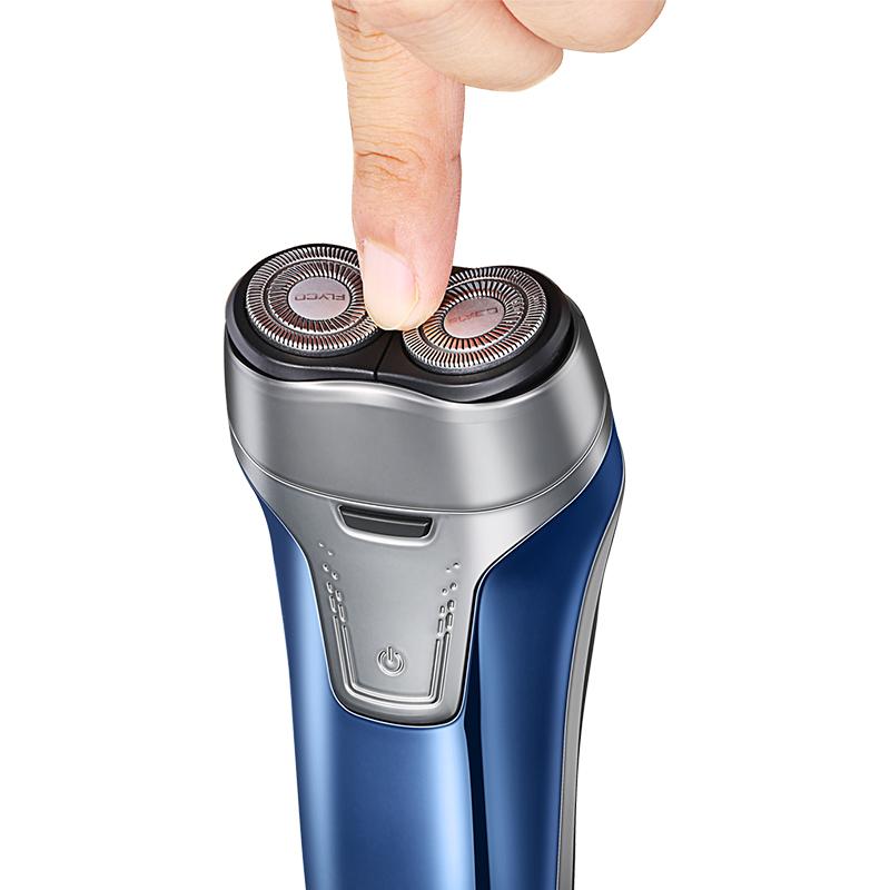Flyco Electric Razor 2 independent floating heads Full Body washable Electric shaver FS868 - V.I.P Digital Presence