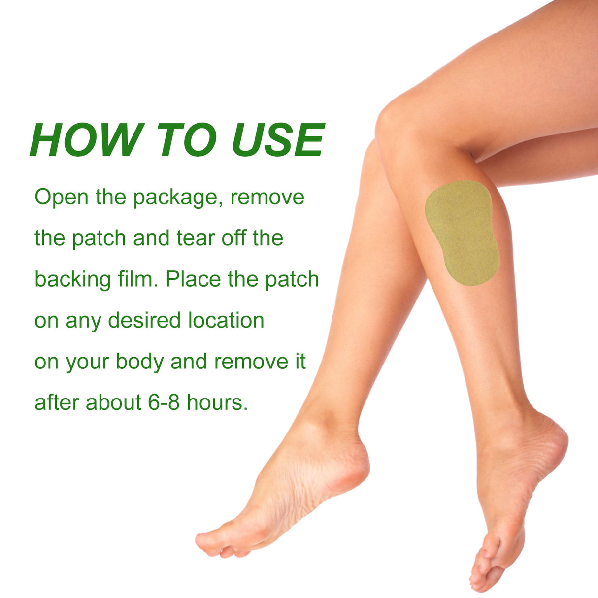 Ginger Wormwood Purifying Pads, Relieve Body Stress And Fatigue Relax Body And Body Toning Body Care Patch - V.I.P Digital Presence