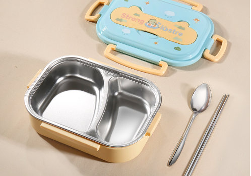 Food grade 304 stainless steel insulation compartment lunch box lunch box - V.I.P Digital Presence