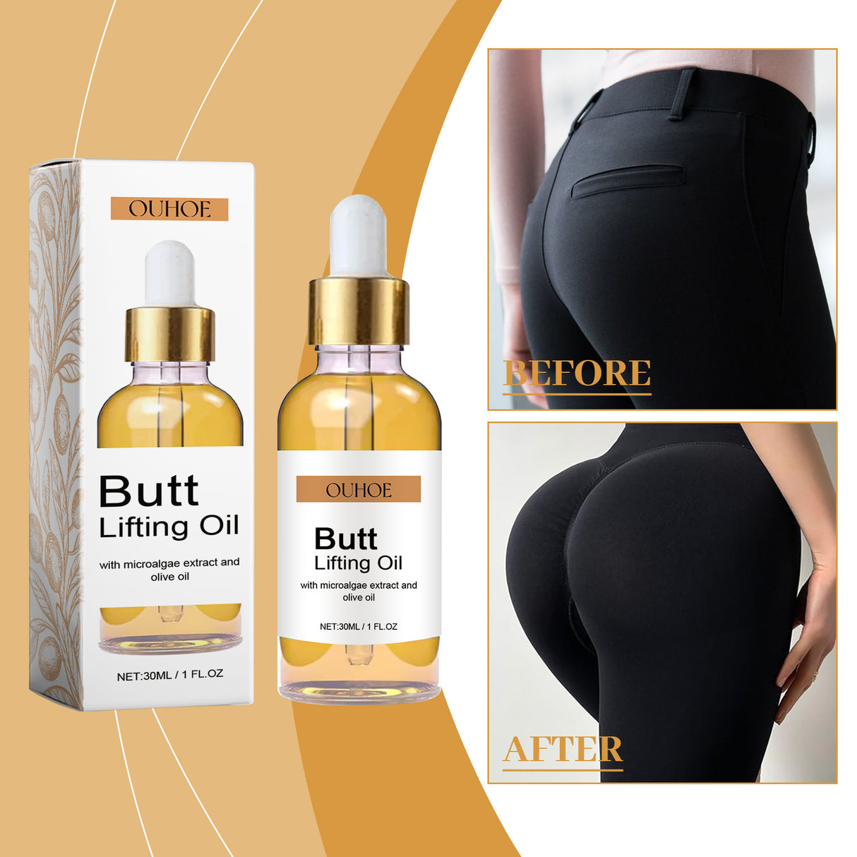Hip Care Oil, Hip Care Nourishing Skin Firming Elastic Moisturizing Body Lift Massage Oil - V.I.P Digital Presence