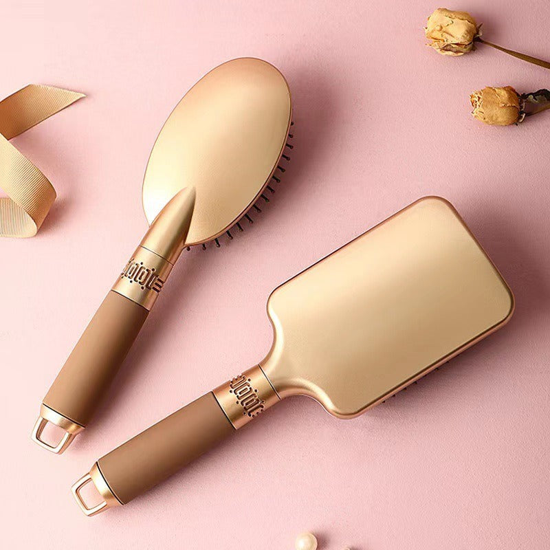 Ribbed Comb Curly Hair Comb Home Massage Comb Smooth Hair Comb Big Bend Comb Modeling Comb Air Cushion Comb - V.I.P Digital Presence