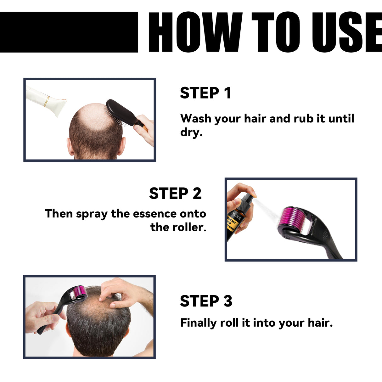 Herbal Hair Essence Spray,Prevent Falling Hair And Scalp Moisturizing And Nourishing Solution - V.I.P Digital Presence